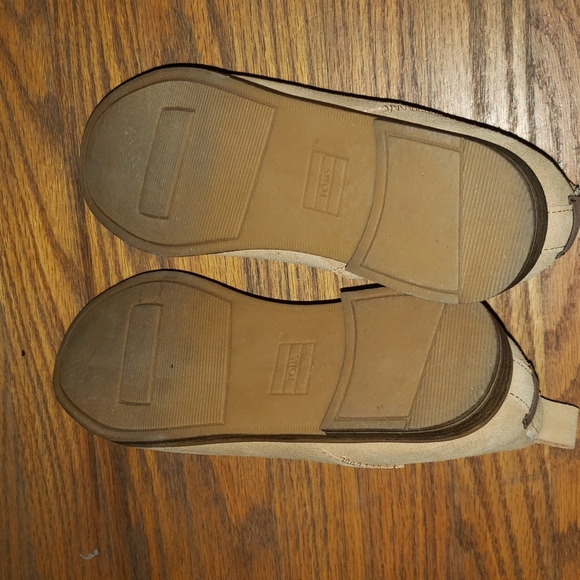 TOMS Suede Pink Ankle Boots - Picture 7 of 7